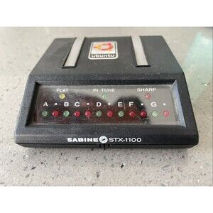 Vintage Sabine ST-1100 AutoTuner All Instruments Voice 5-String Bass Made In USA